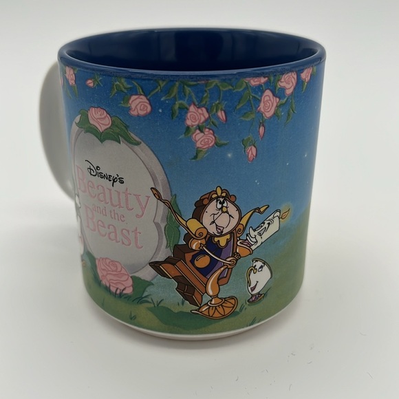 Collectible Vintage Disney Store Beauty and The Beast Coffee Mug - Picture 3 of 10